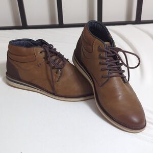 Sonoma Men's Brown and Tan Boots Men's 9